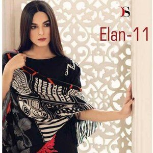 ELAN VOL 11 BY DEEPSY SUITS SATIN SILK PAKISTANI S
